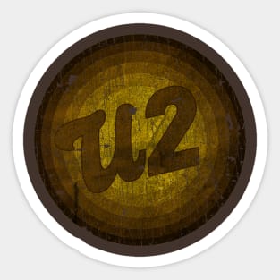 Vintage Style -U2 Sticker